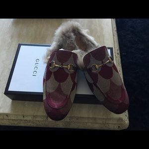 Gucci Fur Slippers